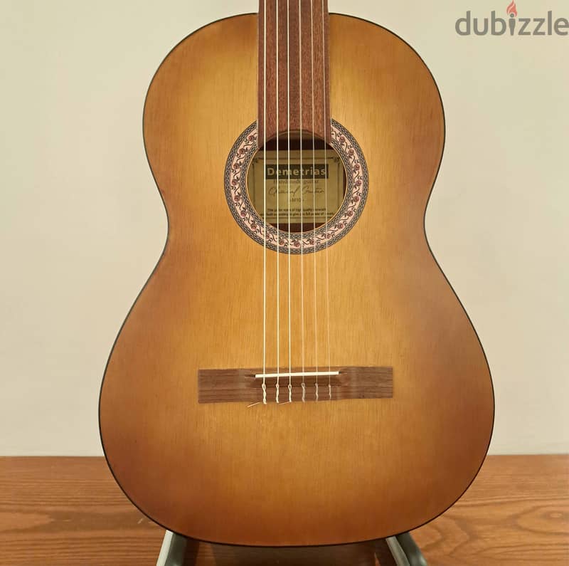 Fretless Handmade Classic Guitar - Demetrias M10 1