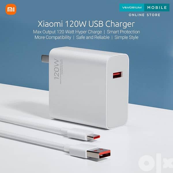 Original Xiaomi Super Flash Charger 120W 1