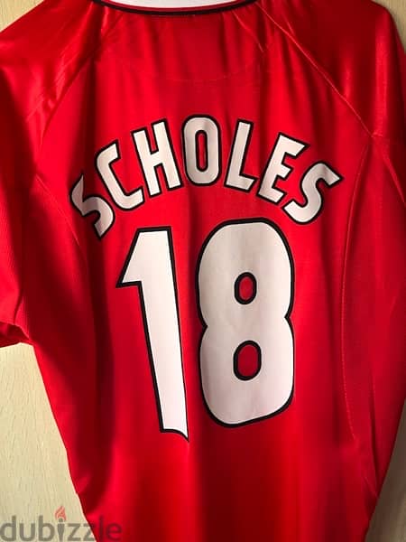 scholes Manchester United special edition champions league 2