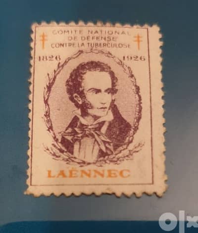 France Dr Laennec 1826-1926 Defense against Tuberculosis