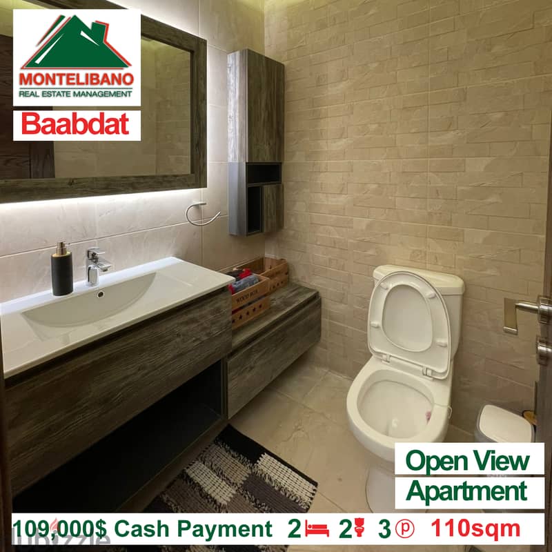 !! 109,000$ !! Apartment for Sale in Baabdat !! 4