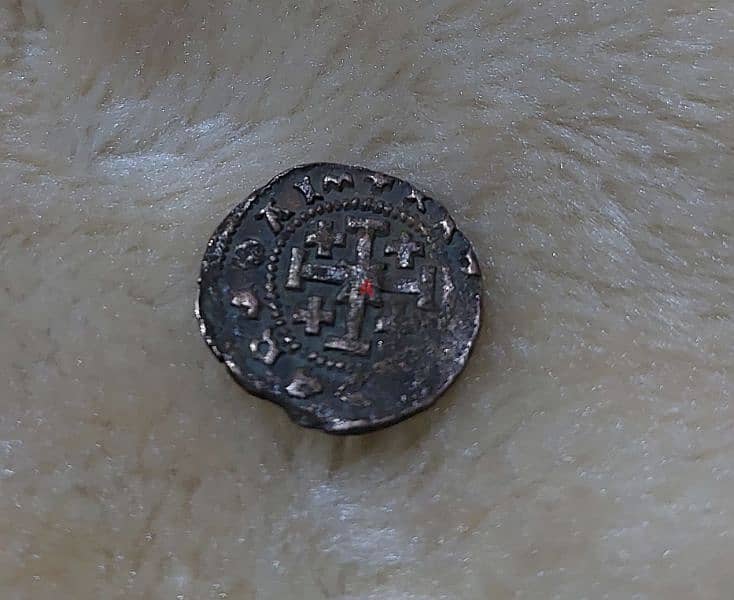 Cursader  Tempar coin of Kingdom of Jerusalem year 1192 0