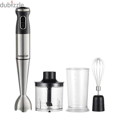 superchef 4 in 1 hand blender set