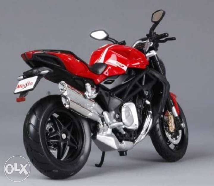 MV Agusta Brutale 1090 R diecast motorcycle model 1:12. 2