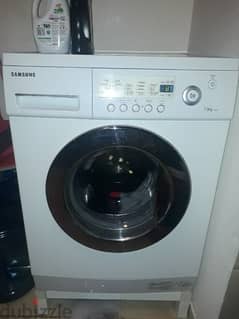 samsung washing machine 7 kg used working 100%