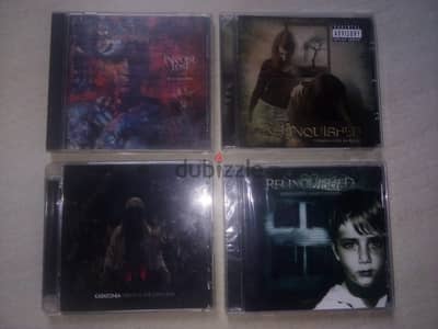 nine black metal original cds all for 50$ check description