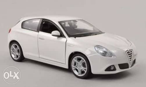 Alfa Giulietta diecast car model 1:24.