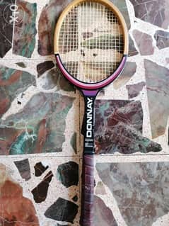 Donnay Ladywood tennis Racket Original from 1980s 0