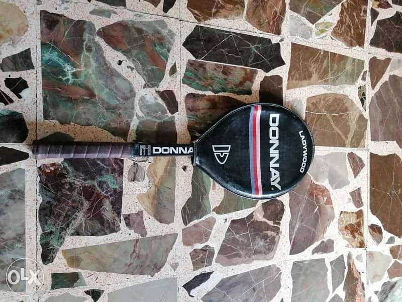Donnay Ladywood tennis Racket Original from 1980s 1