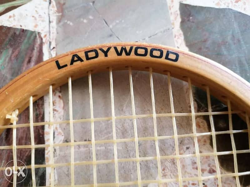 Donnay Ladywood tennis Racket Original from 1980s 5