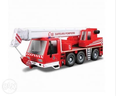 Emergency Crane diecast model 1:50.