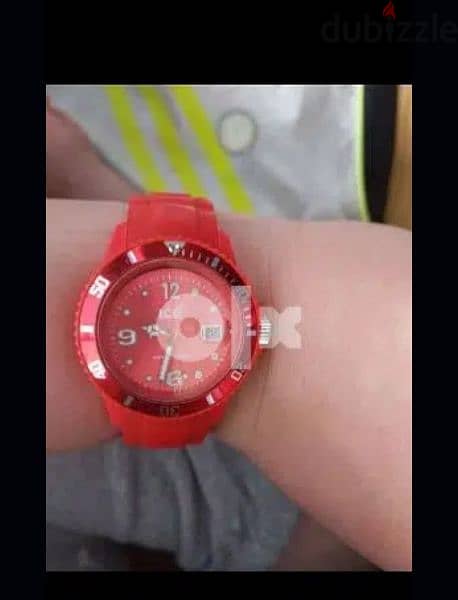 ice watch red original used once no box 0