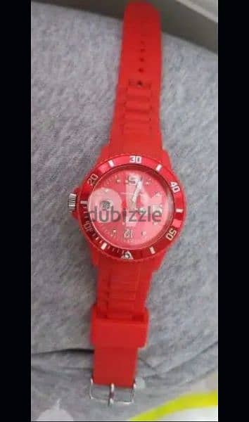 ice watch red original used once no box 2
