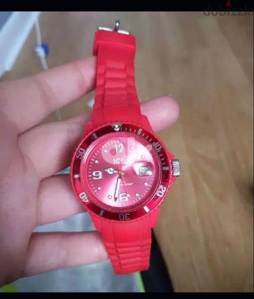 ice watch red original used once no box 5