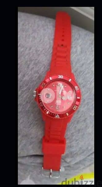 ice watch red original used once no box 6