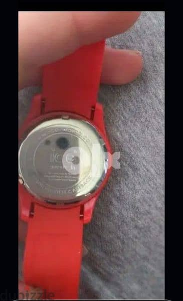 ice watch red original used once no box 8