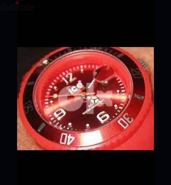 ice watch red original used once no box 13
