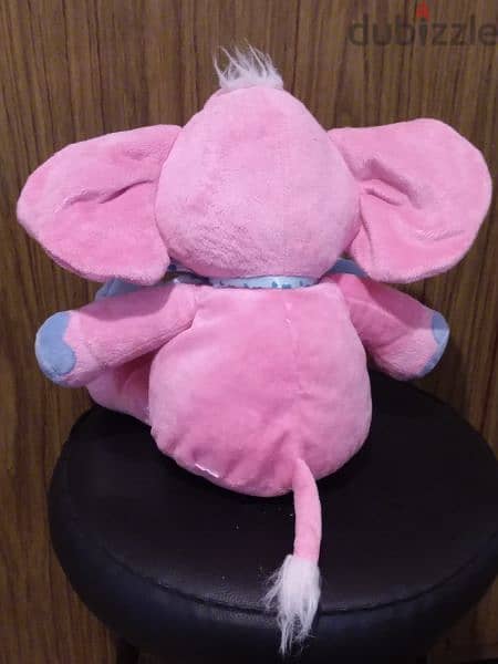 KELLYBABY PINK ELEPHANT Large great Plush Stuffed unisex Baby Toy 40Cm 2
