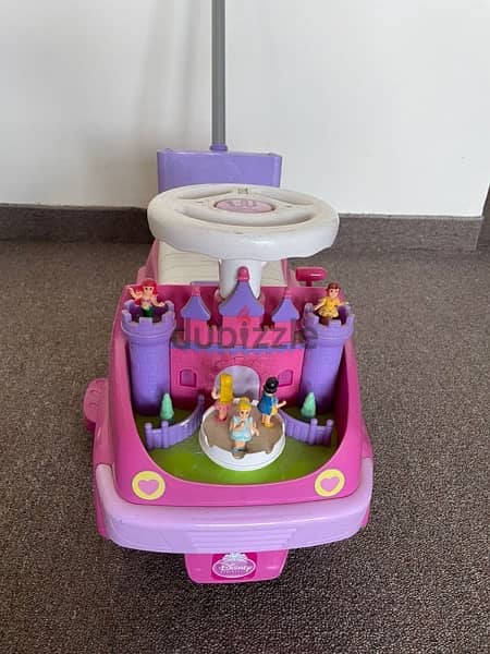 Kiddieland Disney princess 4 in 1 Rock N Ride activity ride on 2