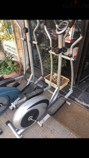 small elliptical like new we have also all sports equipment 1