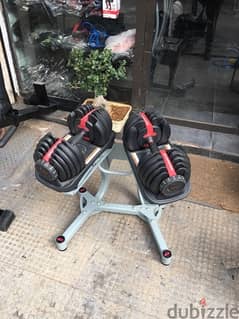 bowflex original like new with stand we have also all sports equipment 0