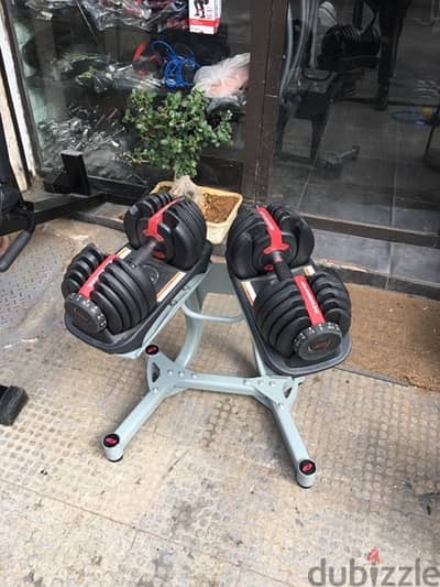 bowflex original like new with stand we have also all sports equipment