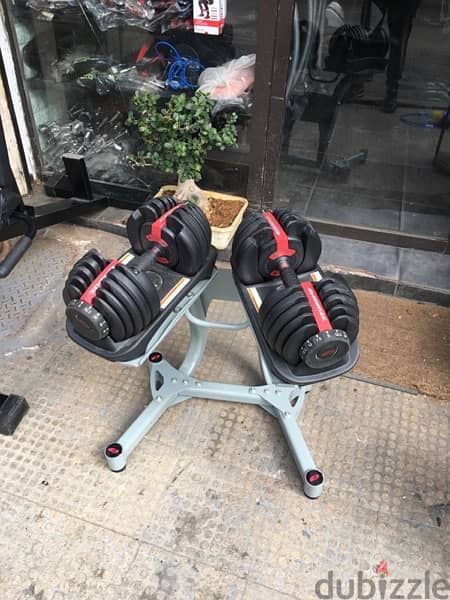 bowflex original like new with stand we have also all sports equipment 0