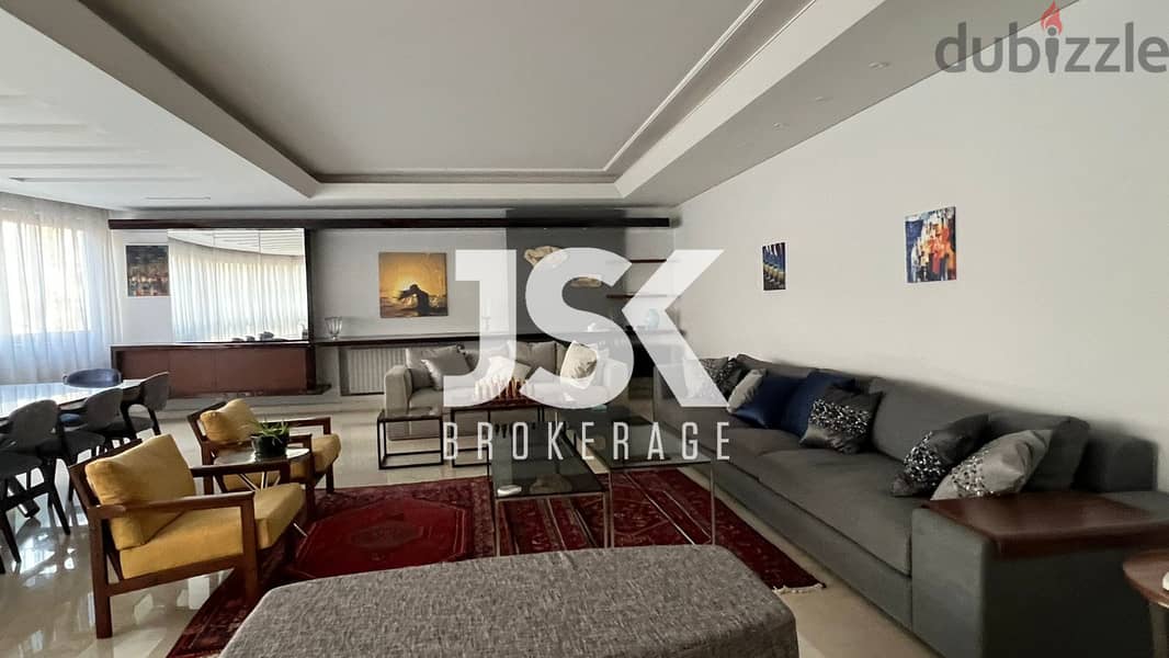 L11352-Furnished and Designed Apartment for Sale in Achrafieh 0