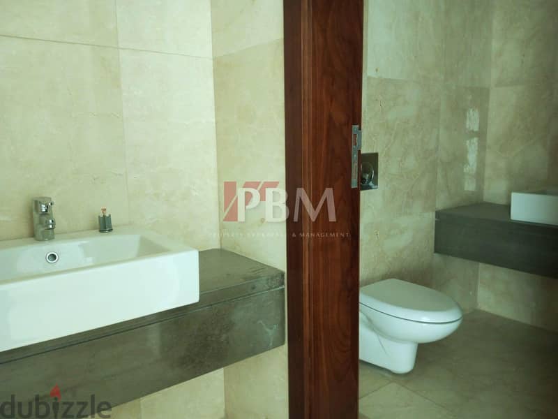 Luxurious Apartment For Rent In Raouche | Swimming Pool | 535 SQM | 13