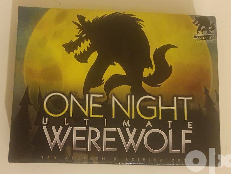 Card Board game One Night Ultimate Werewolf 0