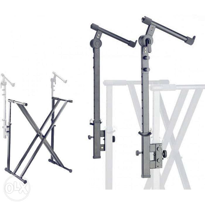 STAGG Double keyboard stand with extension KXS-A12 0