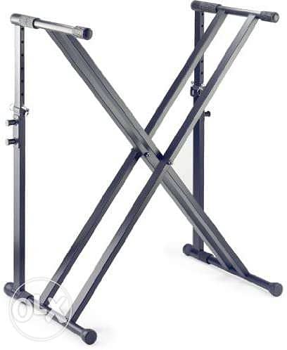 STAGG Double keyboard stand with extension KXS-A12 1