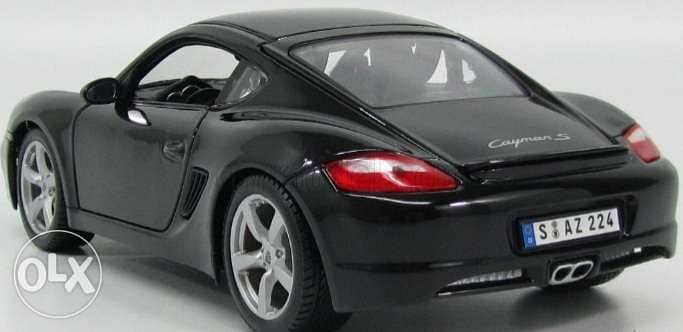 Porsche Cayman S diecast car model 1:18. 2