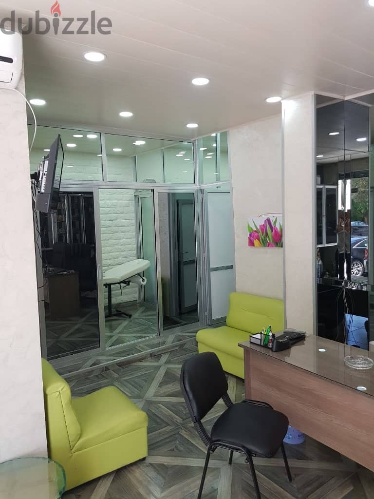 80 Sqm | Furnished Shop for Rent in Ain El Remeneh 2