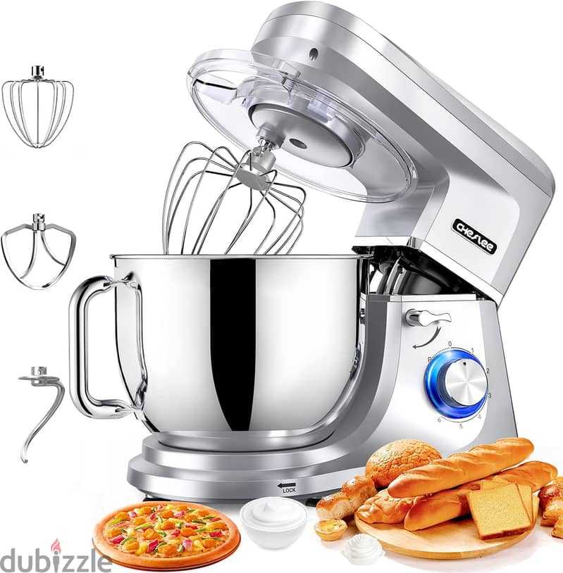 CHeflee Stand Mixer 7.2L 1800W | عجانة خارقة 0