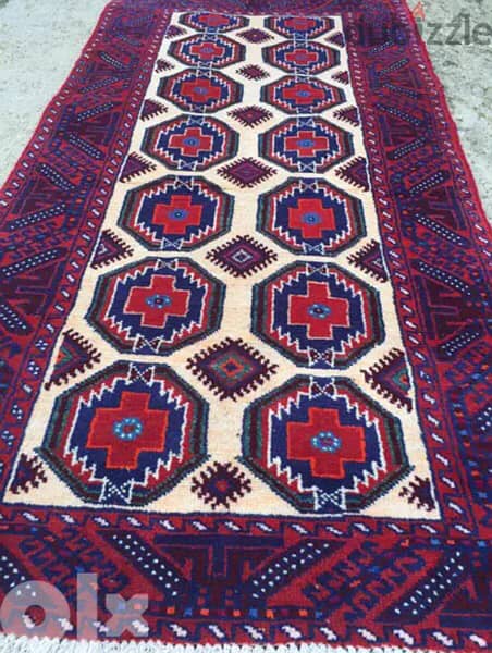 سجادعجمي. 195/100. Persian Carpet. Hand made 7