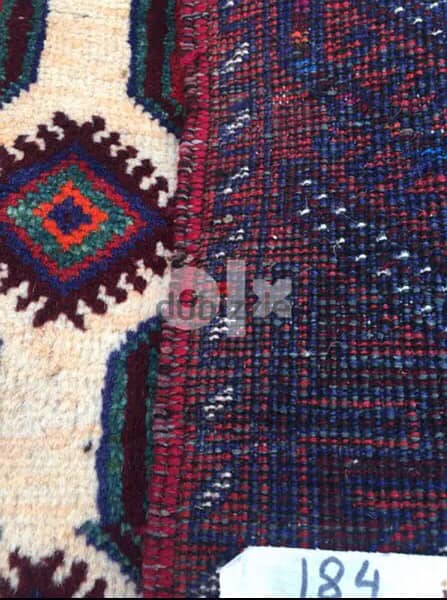 سجادعجمي. 195/100. Persian Carpet. Hand made 8