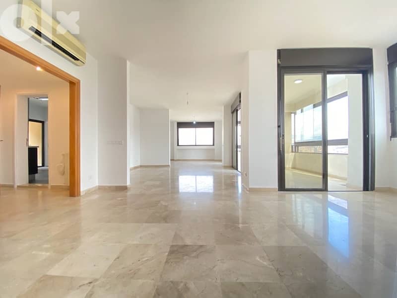 A Spacious 4 bedroom apartment with open views in Achrafieh Syoufi. 1