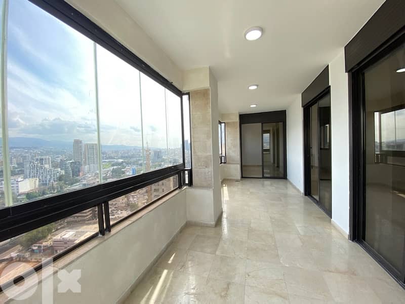 A Spacious 4 bedroom apartment with open views in Achrafieh Syoufi. 8