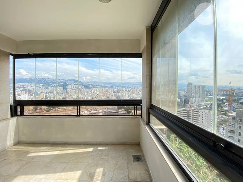 A Spacious 4 bedroom apartment with open views in Achrafieh Syoufi. 17