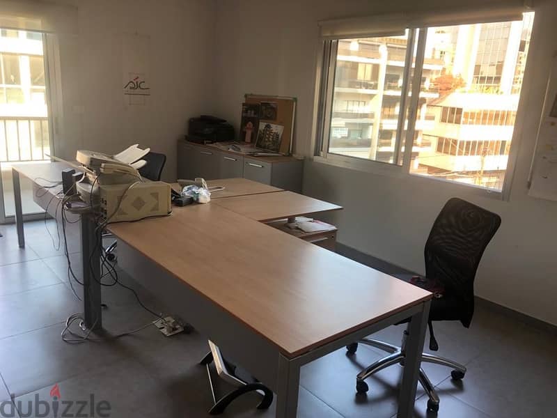 130 Sqm | *Prime Location* Office for rent in Jal El Dib | 3rd Floor 5