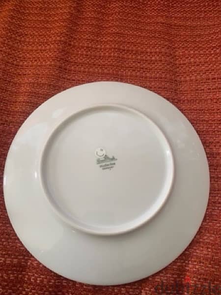 15 items plates sets gold plated 3
