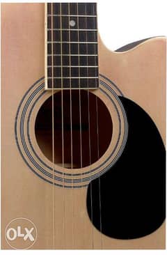 Stagg acoustic-electric guitar with basswood top غيتار كهربائي 0