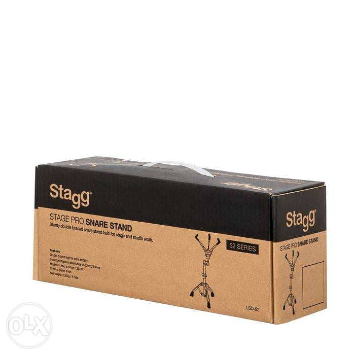 Stagg Double-braced snare stand 3