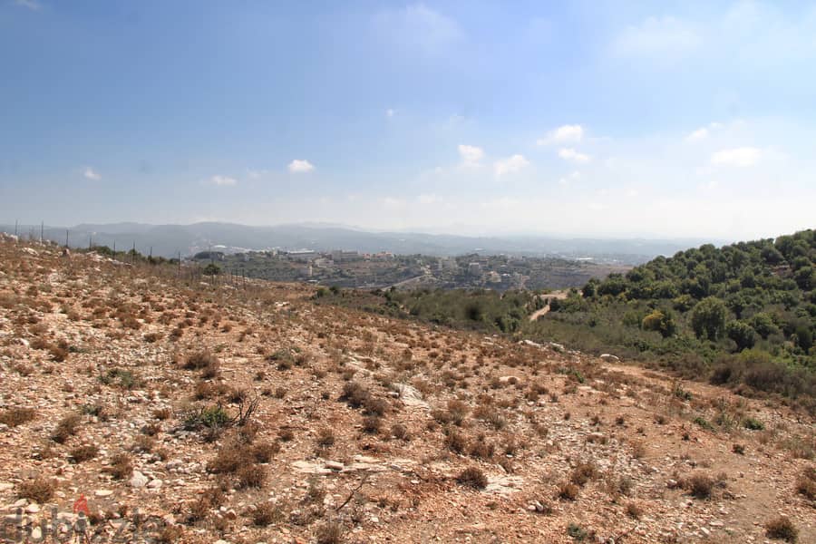 Land | Gharzouz | Open View | أرض للبيع | PLS 25207 9