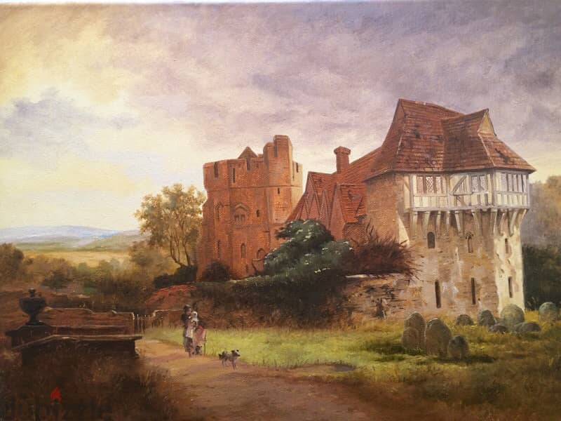 Stokesay castle - Benjamin Leader 1