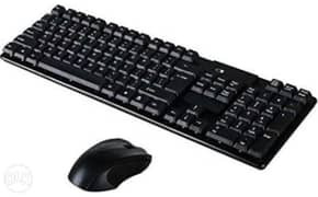 Wireless keyboard original with number pad and mouse