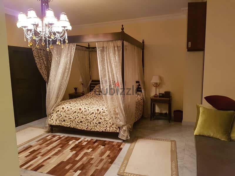 Penthouse In Jamhour Prime (465Sq) Furnished + Garden & Pool, (BA-213) 4