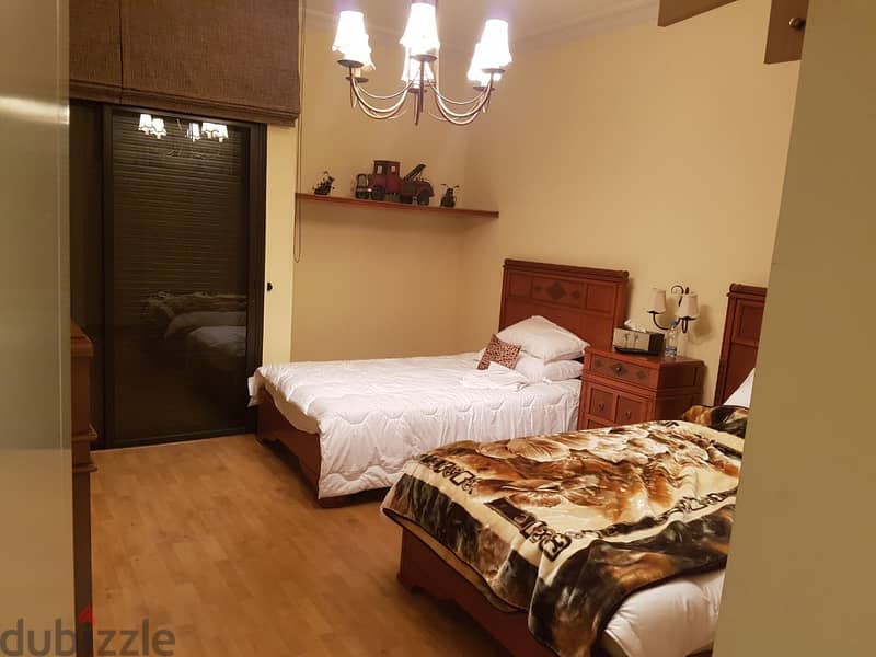 Penthouse In Jamhour Prime (465Sq) Furnished + Garden & Pool, (BA-213) 5