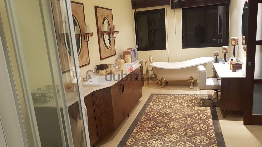 Penthouse In Jamhour Prime (465Sq) Furnished + Garden & Pool, (BA-213) 7